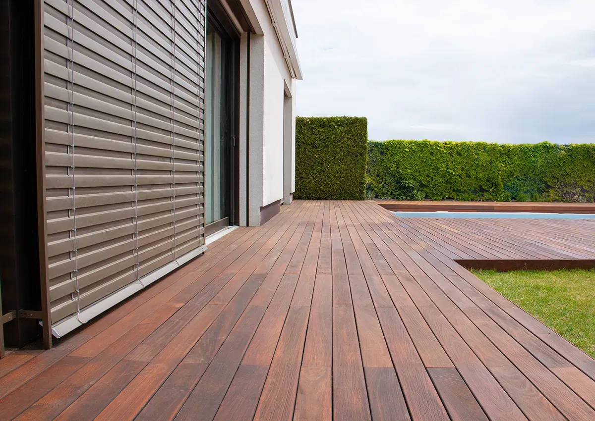 Pavimenti in legno per esterni e wpc decking